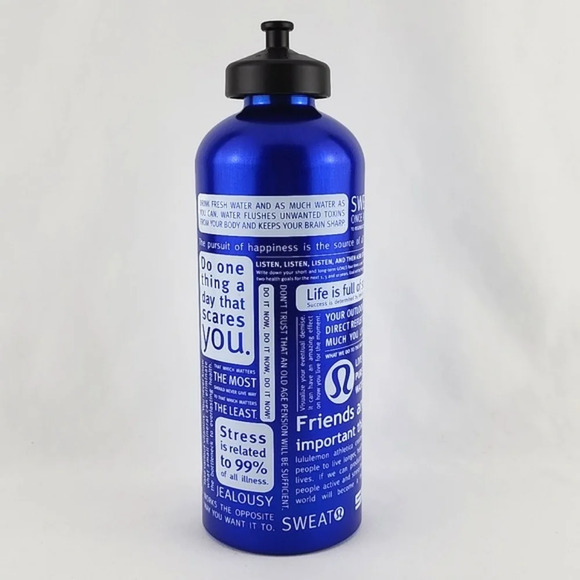 Lululemon Sigg Blue White Aluminum  Water Bottle (1L) - Picture 2 of 8